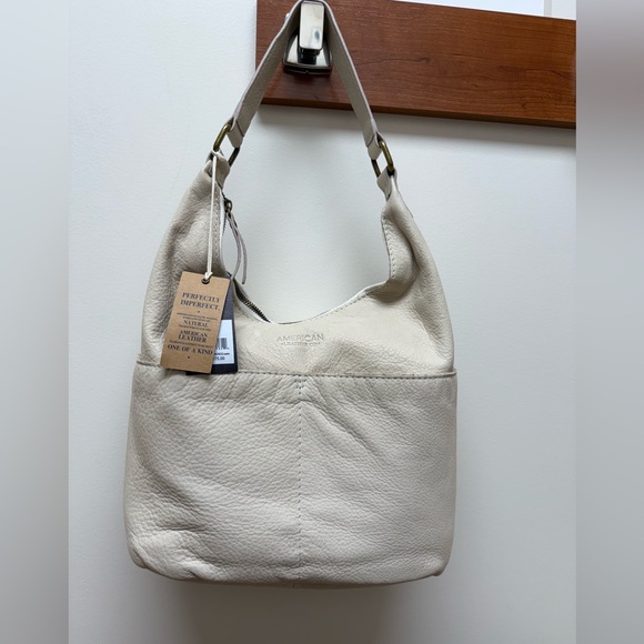 American Leather Company Carrie Hobo Giftable NWT - Picture 2 of 9